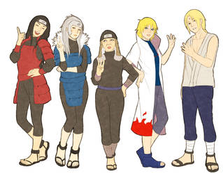 genderbent hokages