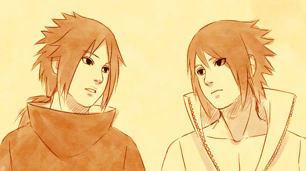 Izuna and Sasuke