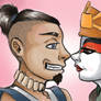 Speed Draw: Sokka x Suki - Flirtatious Glance