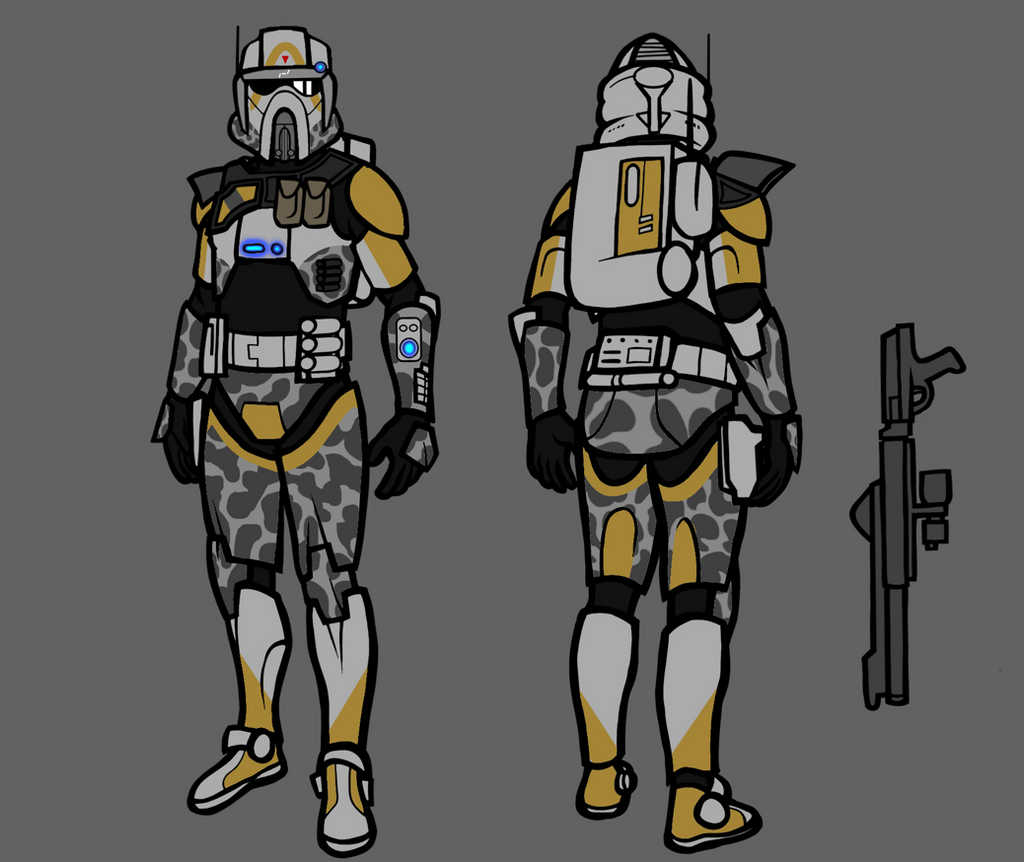 Elite Clone Trooper line by M1K3 TH3 H3R0 F0X on DeviantArt