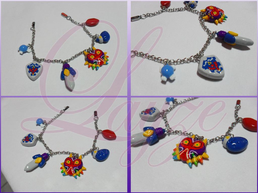 Zelda Majora's Mask bracelet