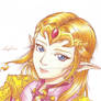 Princess Zelda from Ocarina of Time Drawing