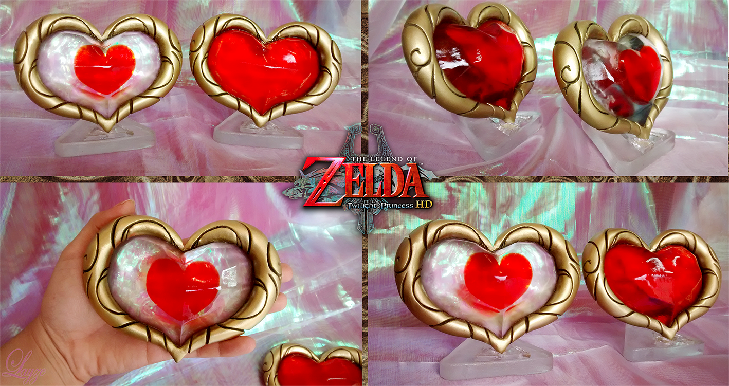 Heart Container and Piece from Twilight Princess