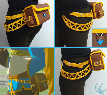 PROGRESS: Zelda's Pouch from Breath of the Wild