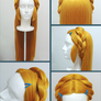 PROGRESS: Princess Zelda's Wig from BotW