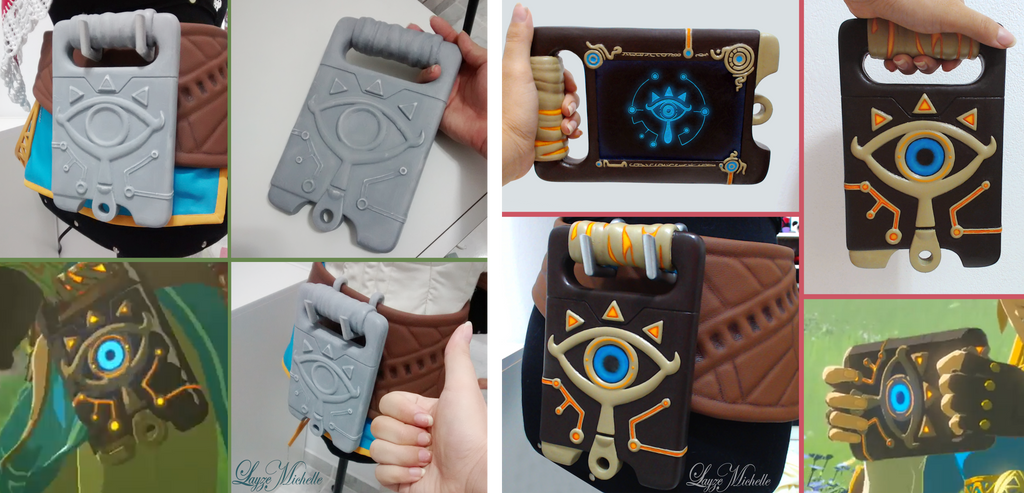 PROGRESS: Sheikah Slate from Breath of the Wild