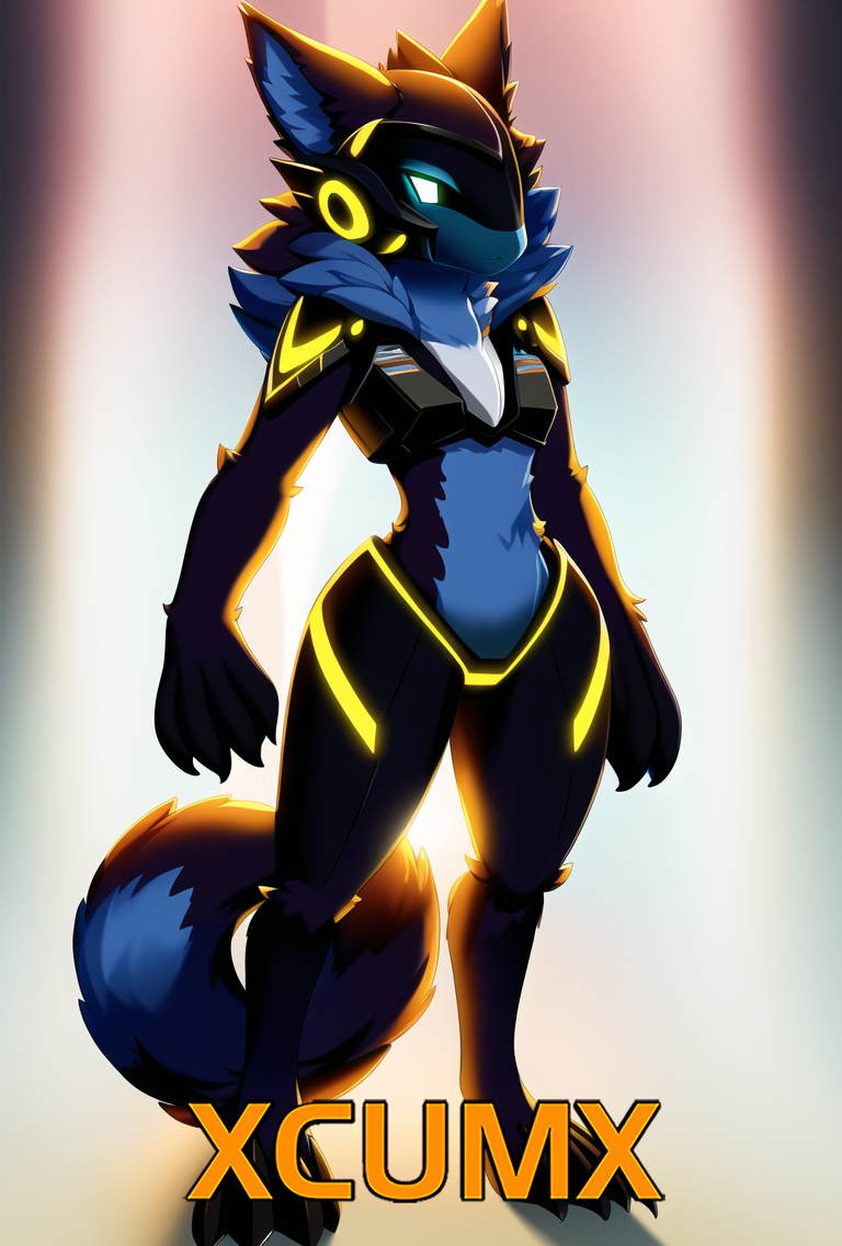 AI Art: Protogen Pokemon by @anonymous-1632068792338128267