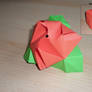 Origami Rose-Cube