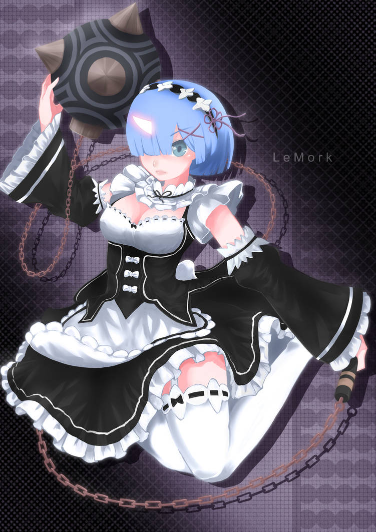 Rem Fans Re:Zero Rem Fan Art by montaur27 on DeviantArt