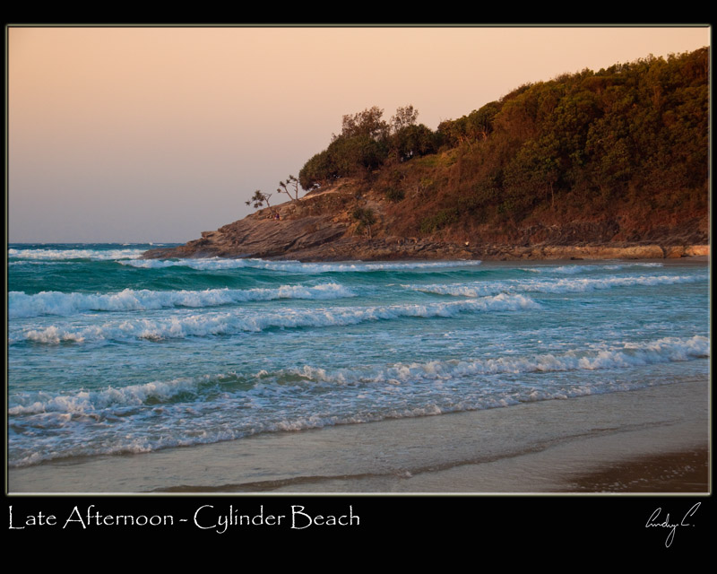 Afternoon on Cylinder Beach