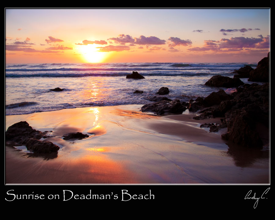 Sunrise on Deadman's Beach