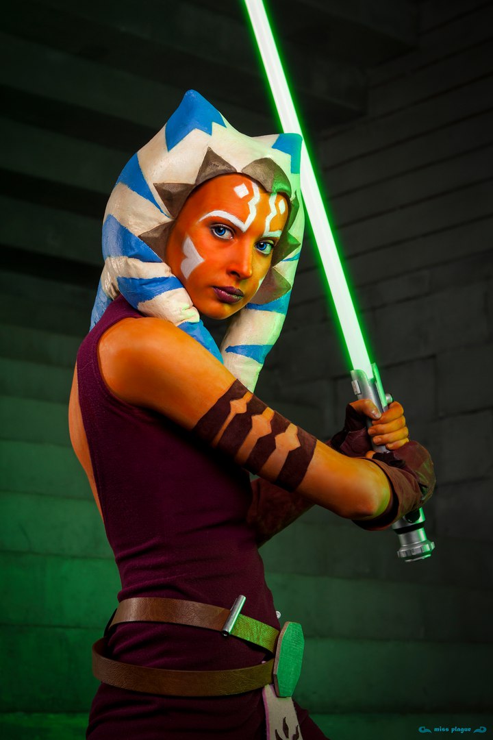 ahsoka cosplay wars Star Eheler recommends Abbey lee kershaw office christmas party