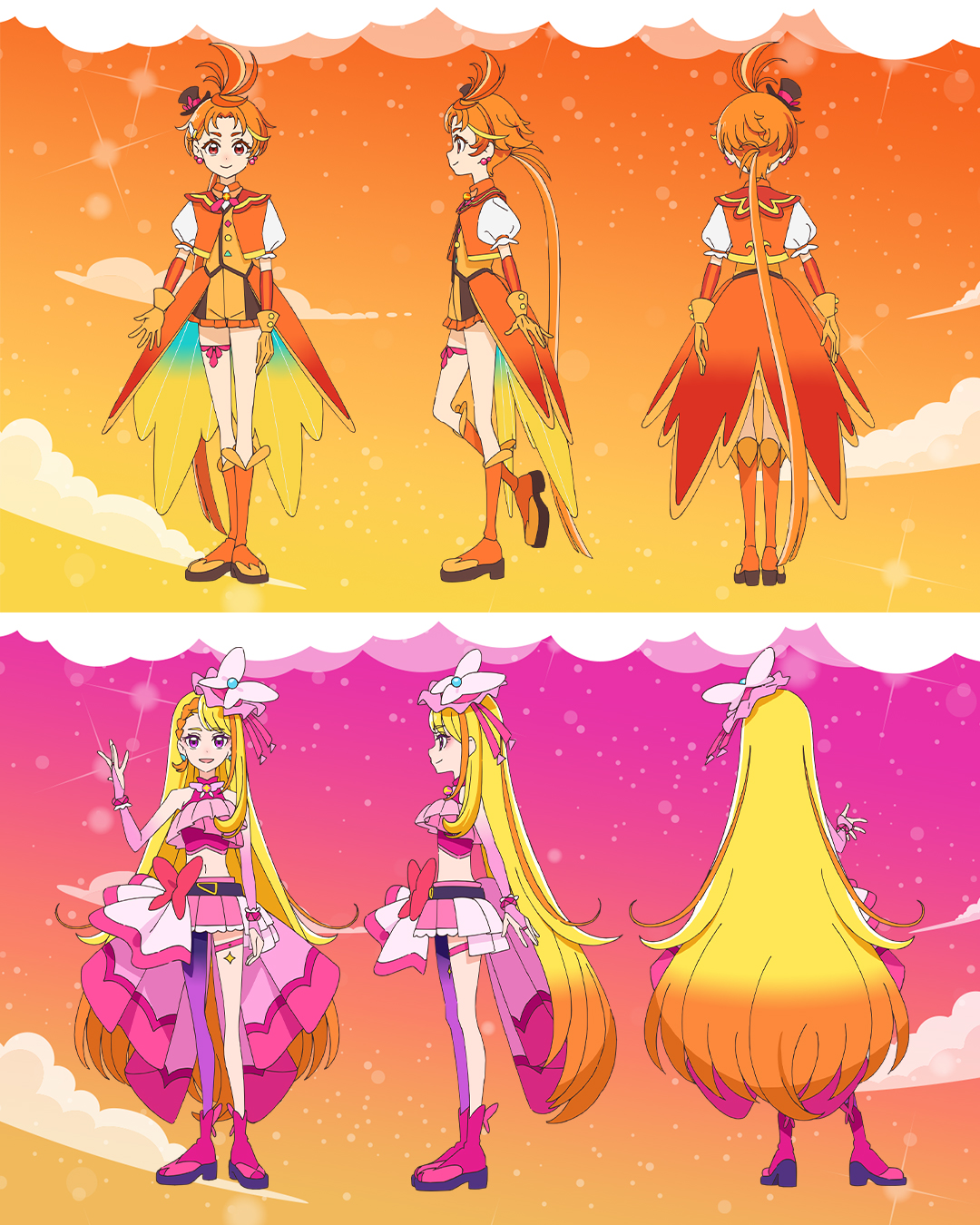 Hirogaru Sky! Precure - Cure Butterfly - Cure Majesty - Cure Prism