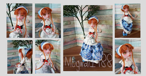 Milkmaid OOAK Doll