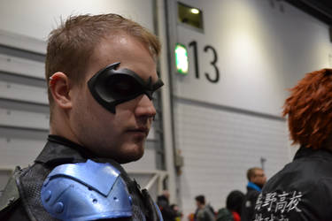 nightwing cosplay at mcm london 2014