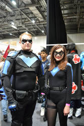 nightwing cosplay at mcm london 2014