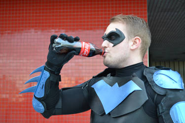 nightwing cosplay at mcm london 2014