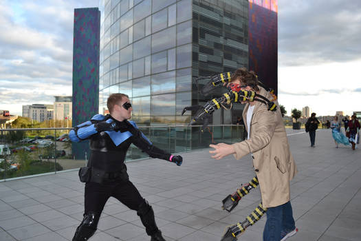 nightwing cosplay at mcm london 2014