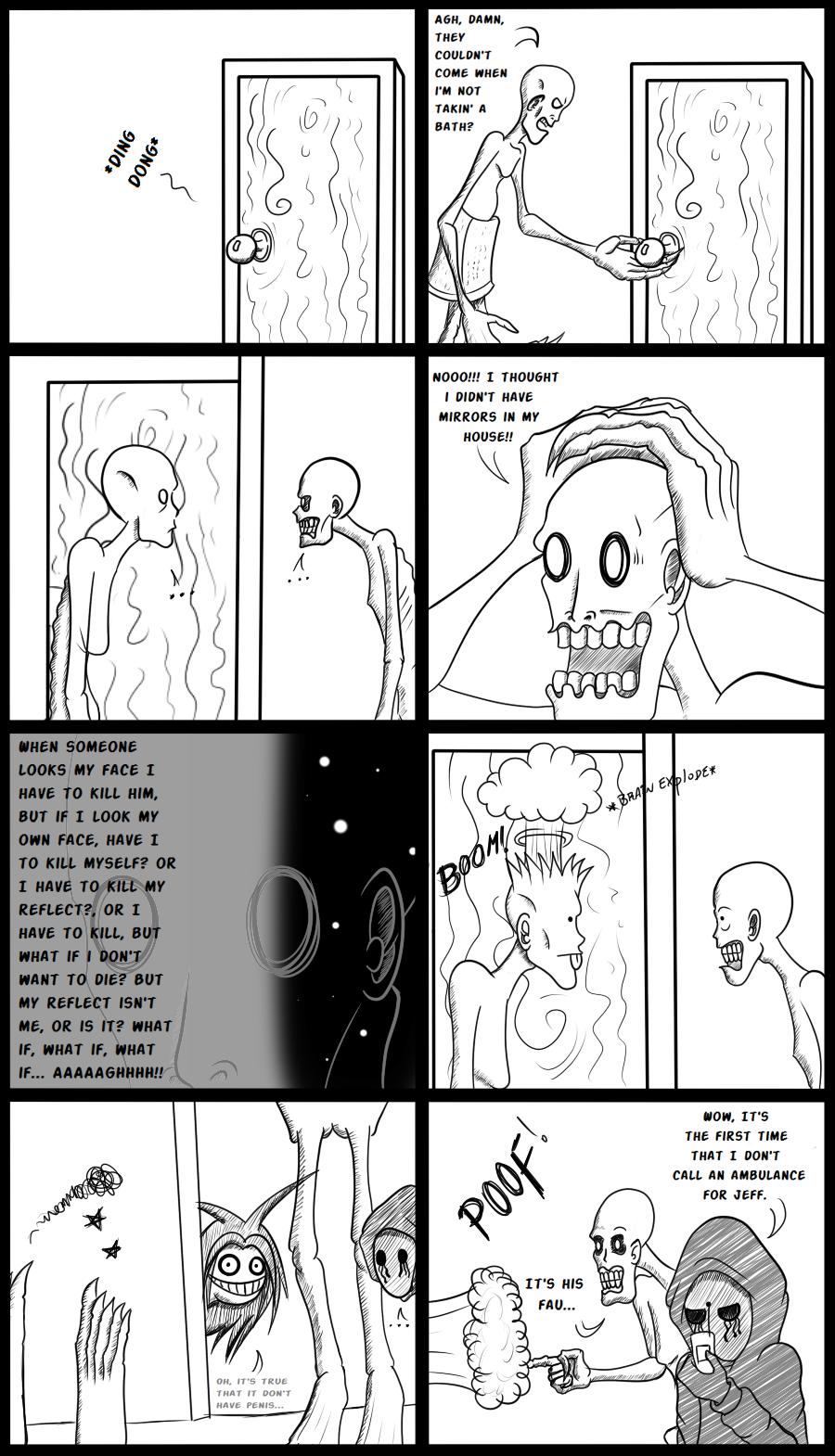 Scp 096 Meets The Rake By Anipartom On Deviantart