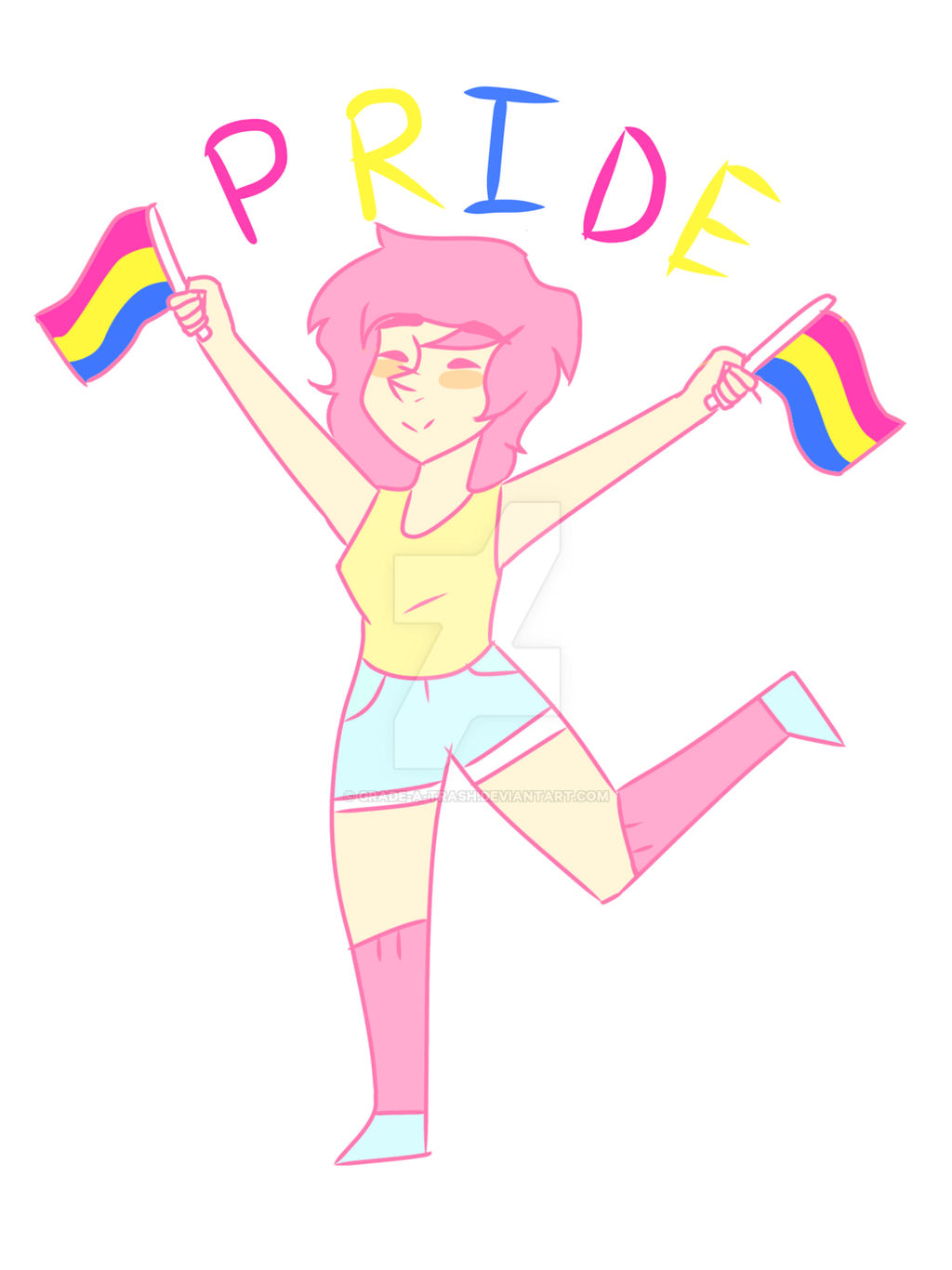 Pansexual Pride by Grade-A-Trash on DeviantArt