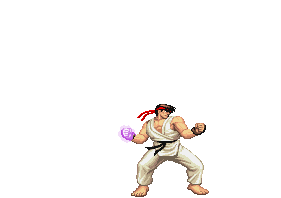 Ultimate Ryu sprite animation