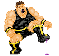 Blob sprite from Marvel Comics