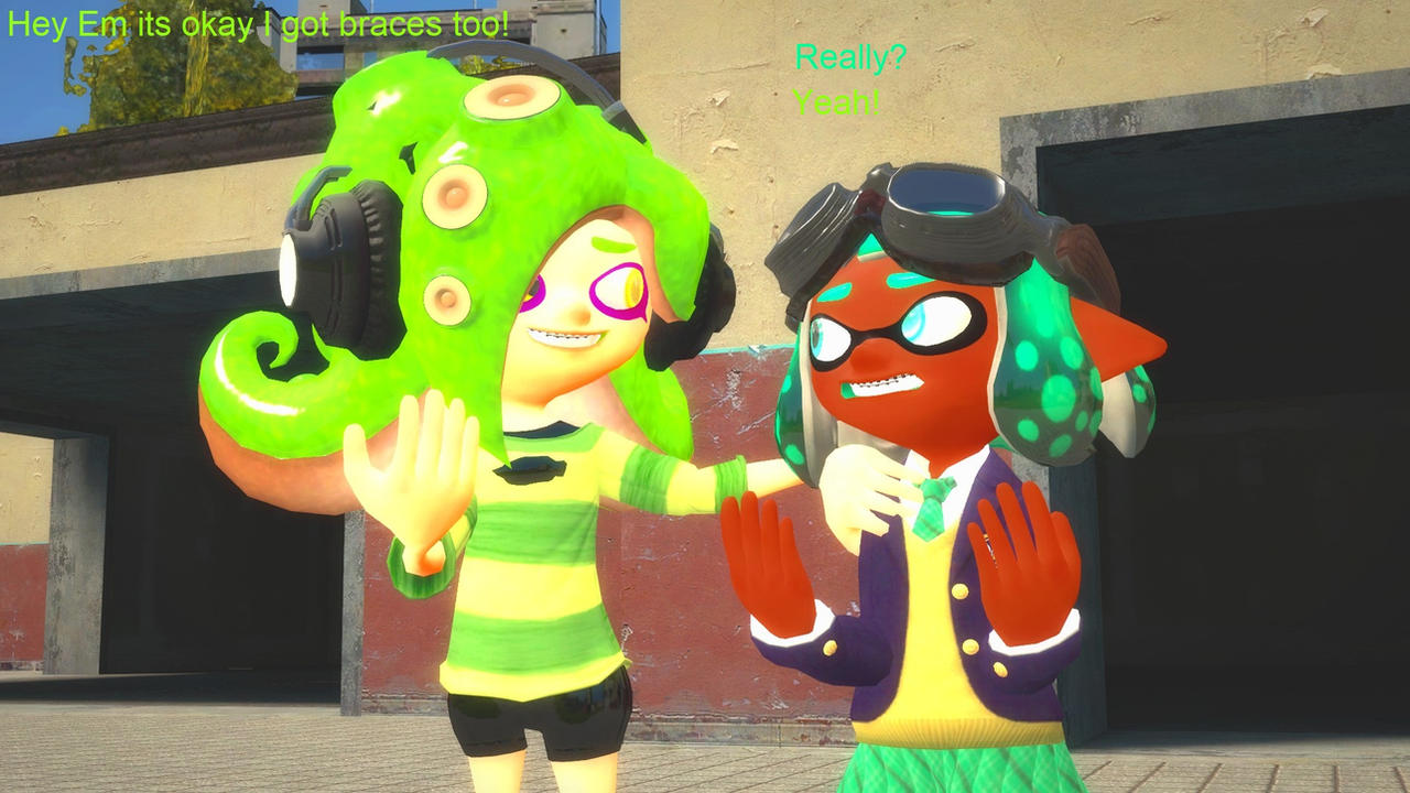 Splatoon Braces by Xenoscout on DeviantArt