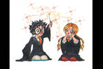 Harry and Ginny by Sahan