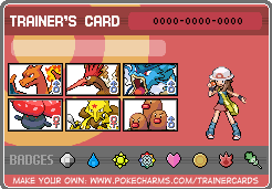 Kanto Trainer Card