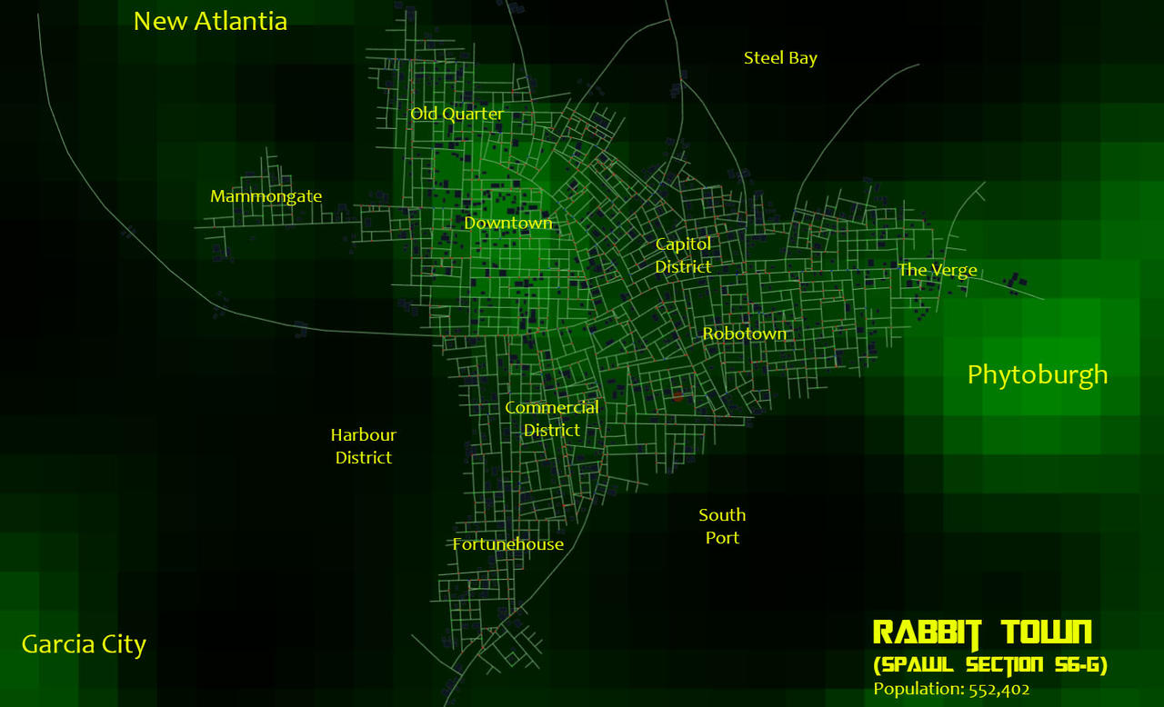 Rabbit Town Map by JinxiSynth on DeviantArt