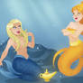 Mermaid and a Genie.