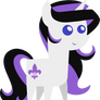 Chibi oc pony- Purple Wish