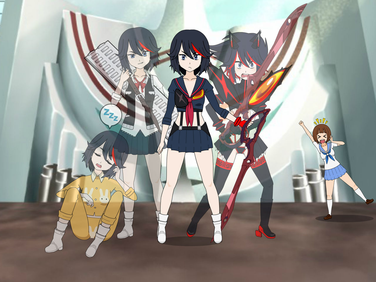 Kisekae Ryuko Matoi (Export Codes) by HalleBailey1989 on DeviantArt