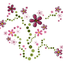 Cute Pink Flowers PNG