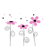 Pink Flowers PNG