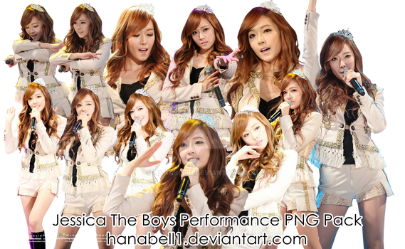 Jessica The Boys Performance PNG Pack