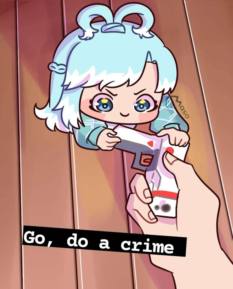Kobo Kanaeru do a crime meme by yaracchi13 on DeviantArt