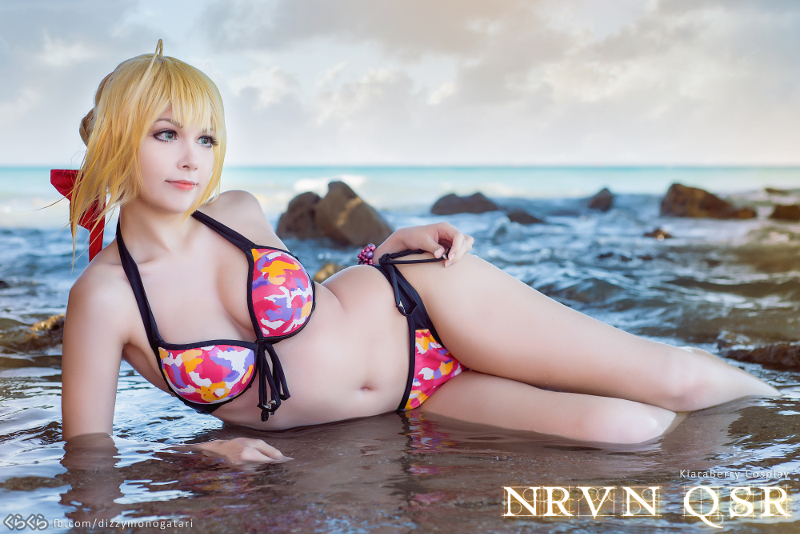 Fate Extra Saber Nero Bikini Ver 3 By Kiaraberry On