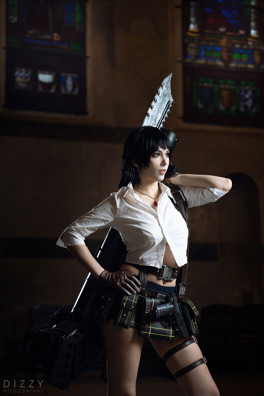 DMC3 Costume. Lady by 25Credo on DeviantArt