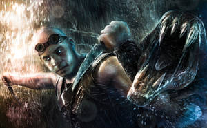 Riddick Artwork (drawn by Alexander Levett) by AlexanderLevett