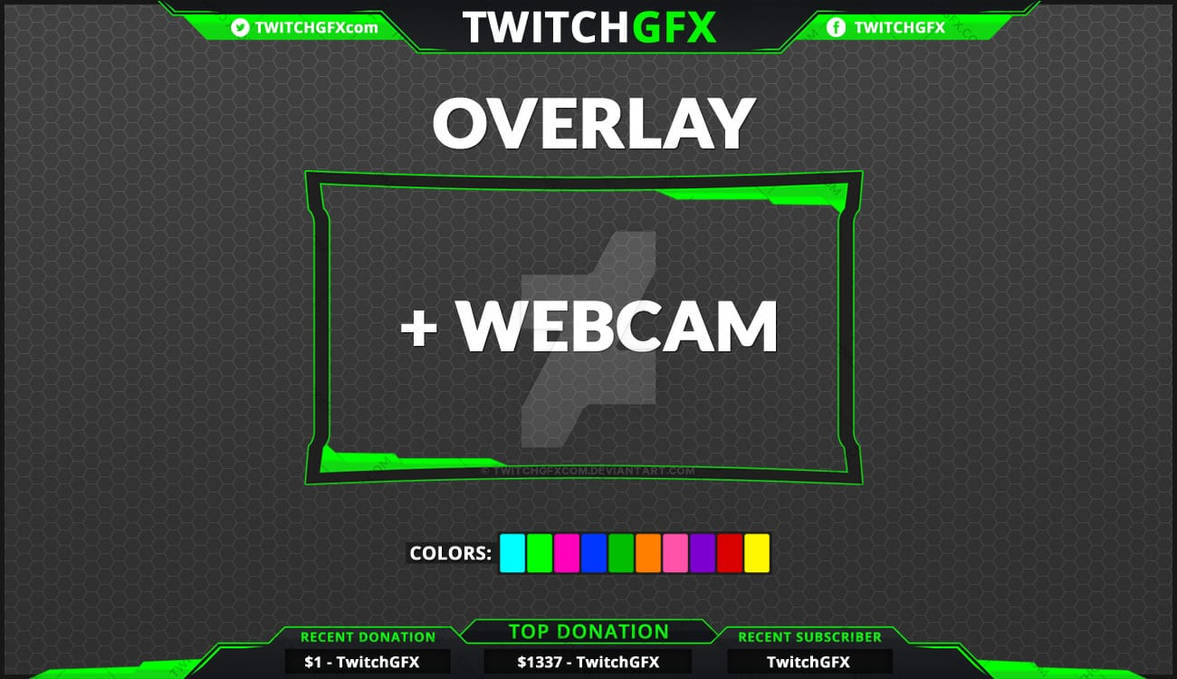Twitch Multi Color Overlay Webcam By Twitchgfxcom On Deviantart Twitch Multi Color Overlay Webcam By Twitchgfxcom On Deviantart