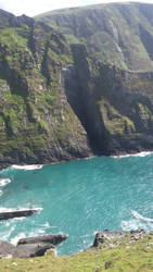 Cliffs and Atlantic in Ireland II