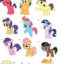 Pony Adopts (5 left)