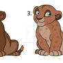 Cute Cub Adopts (3 left Price Deduction)