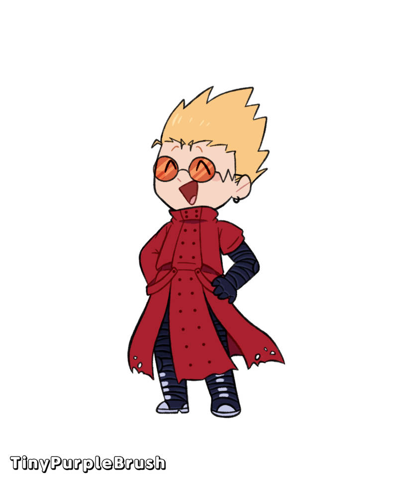 Mini Vash by TinyPurpleBrush on DeviantArt