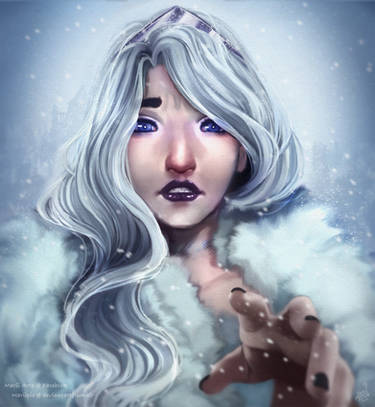 Sloshua: the frozen fizz paintling by reemcgaw on DeviantArt