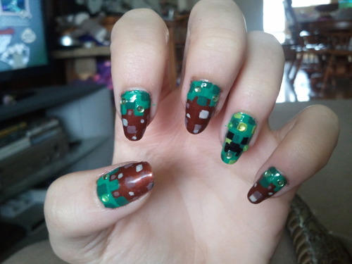 Minecraft Nails Texture Minecraft Nails. by KashaKiller on DeviantArt