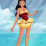 Moana in Sailor Moon Form