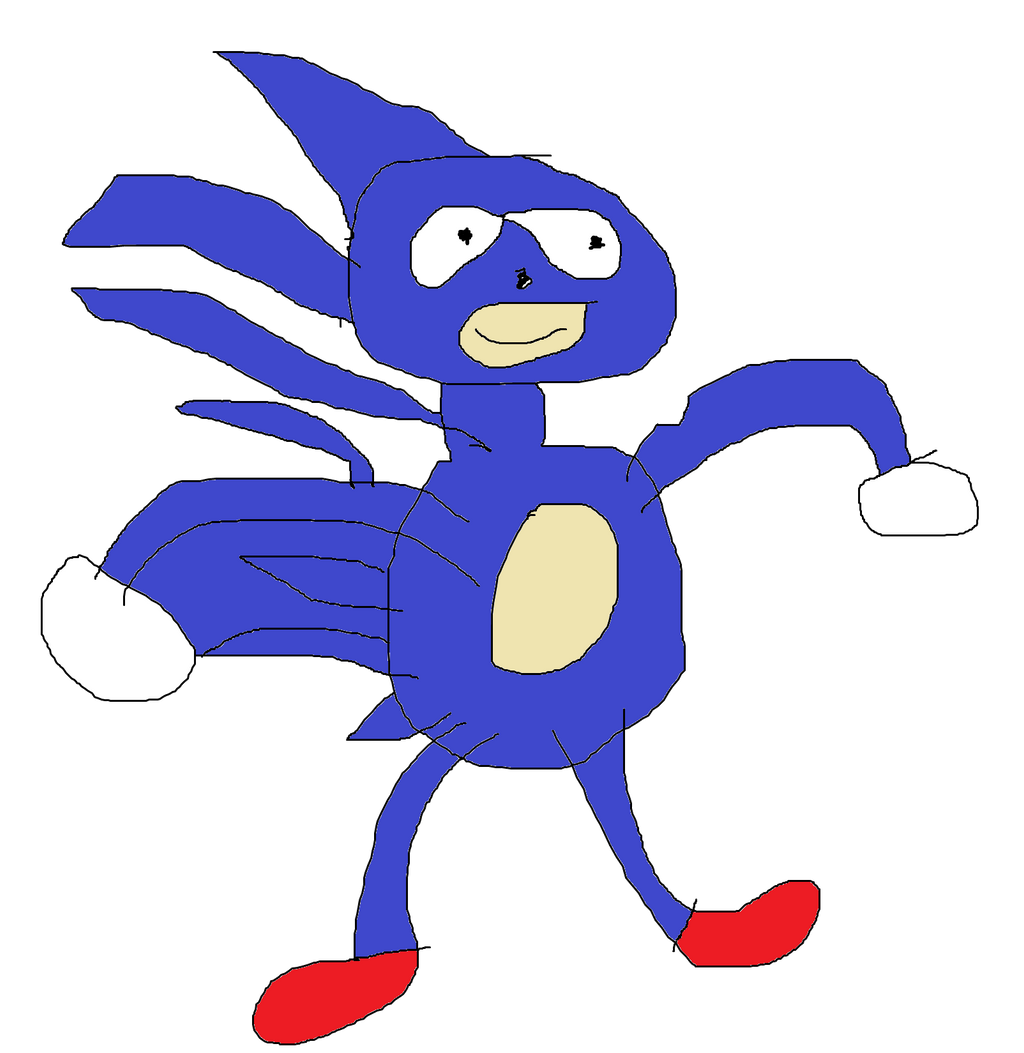 Sanic by Fortnermations on DeviantArt