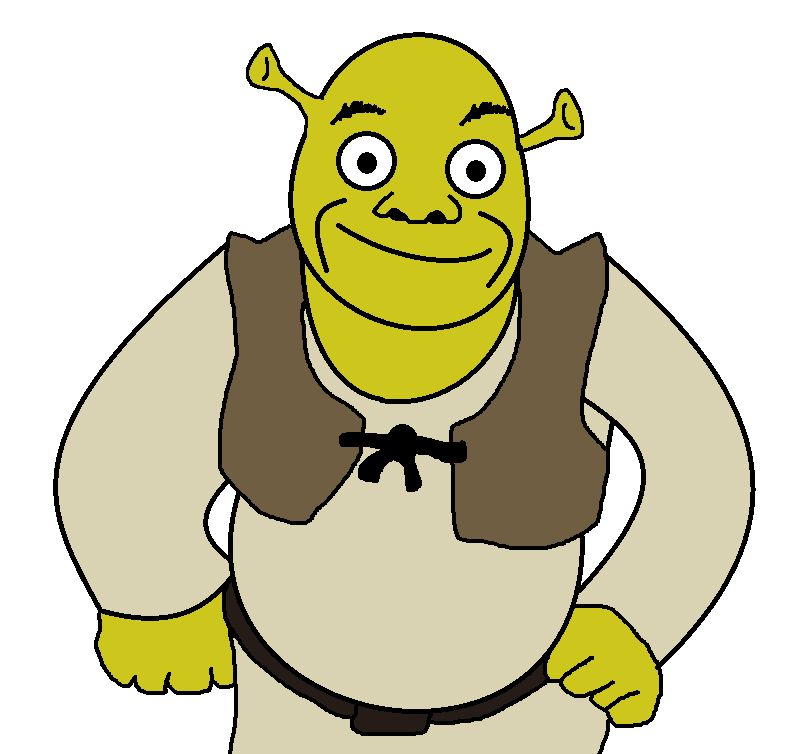 shrek transparent by kingcapricorn688 on DeviantArt